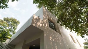 Alembic City | Vadodara | Projects | Villa Exterior Close Up